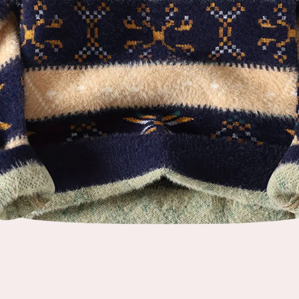 Douglas - Fair Isle Knit Jumper