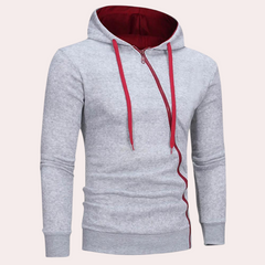 Chandler - Zip Hoodie with Contrast Cord