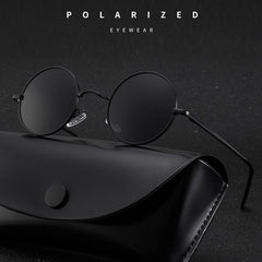 Sebastian - Round Polarised Sunglasses