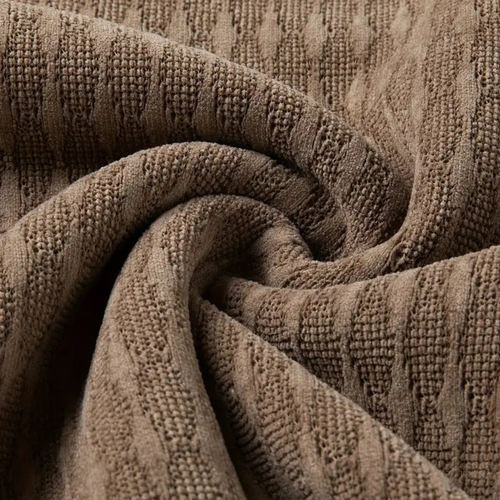 Braxton - Textured Crew Jumper
