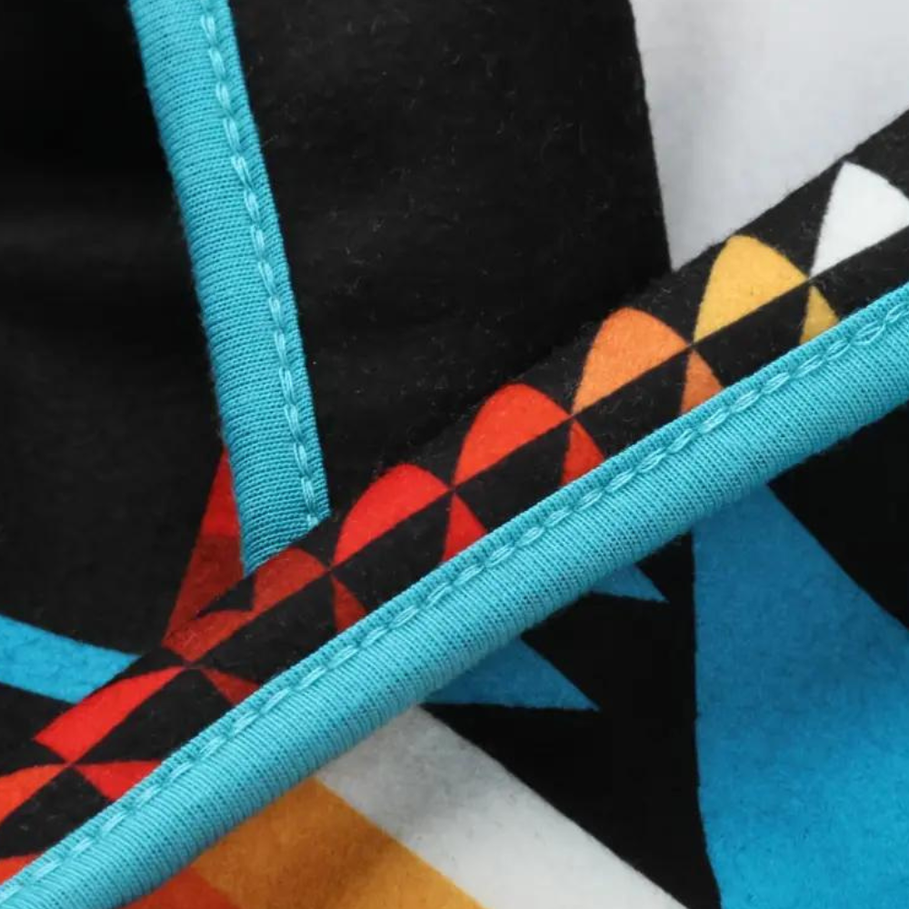 Bernard - Aztec Print Cardigan Coat
