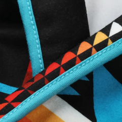 Bernard - Aztec Print Cardigan Coat