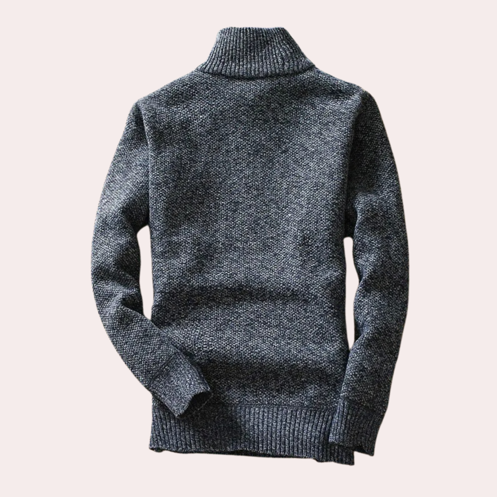 Lincoln - Quarter Zip Knit Jumper