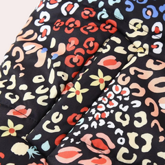 Zinnia - Floral Quilted Jacket with Collar