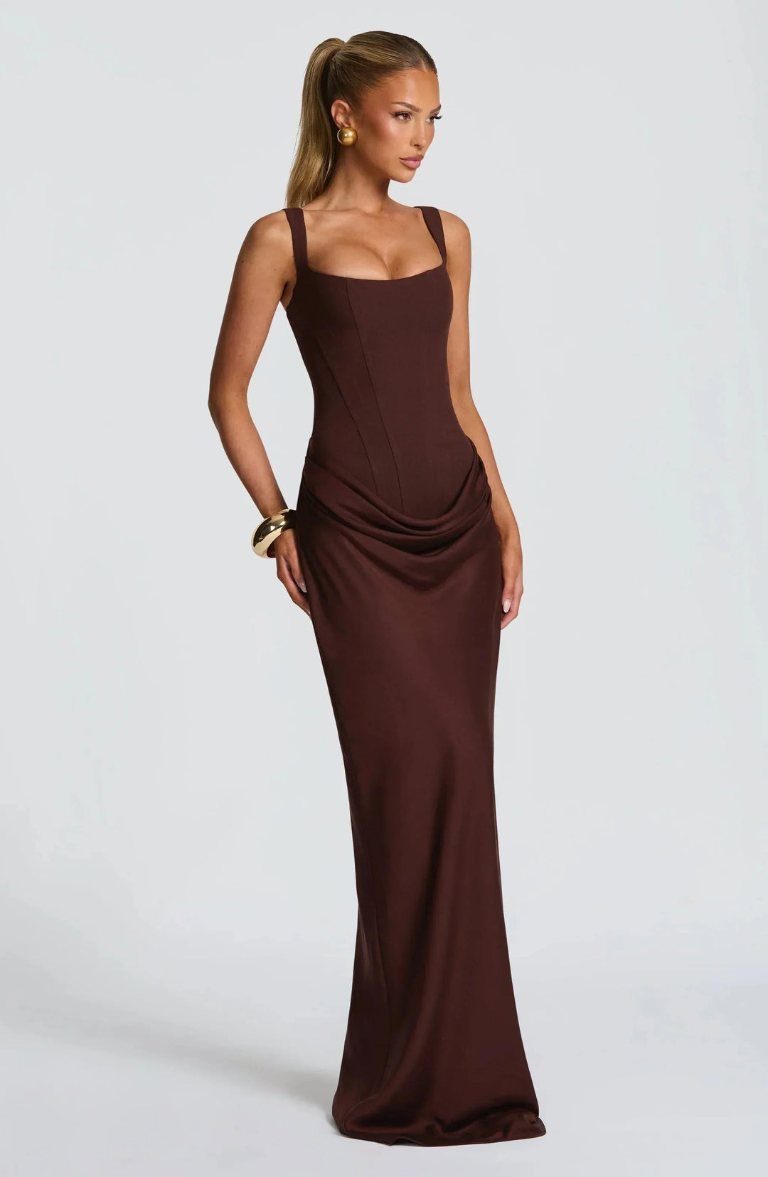 Constance - Satin Slip Maxi Dress