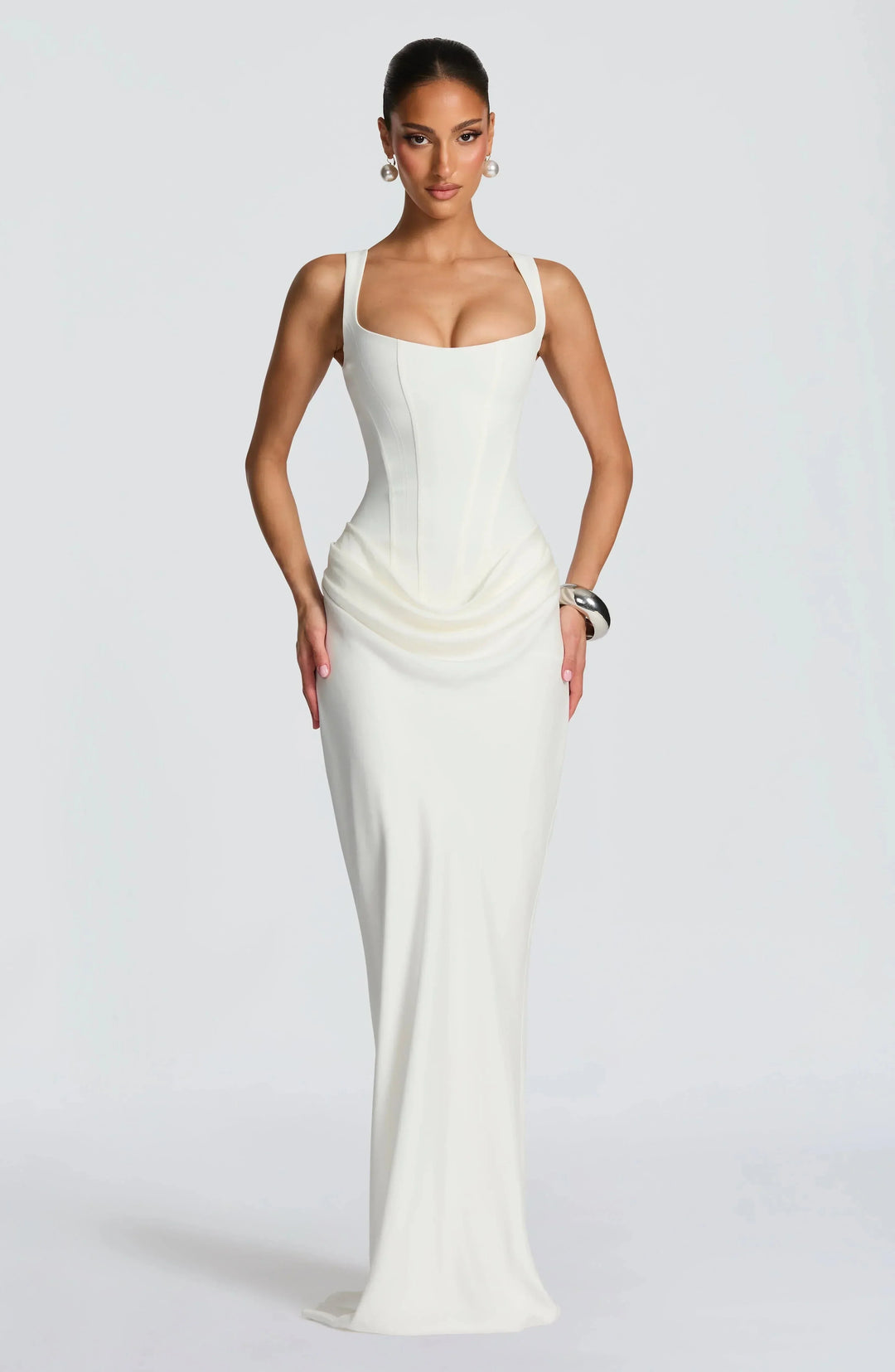 Constance - Satin Slip Maxi Dress