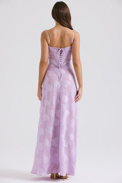 Henrietta - Lace Maxi Dress with Straps