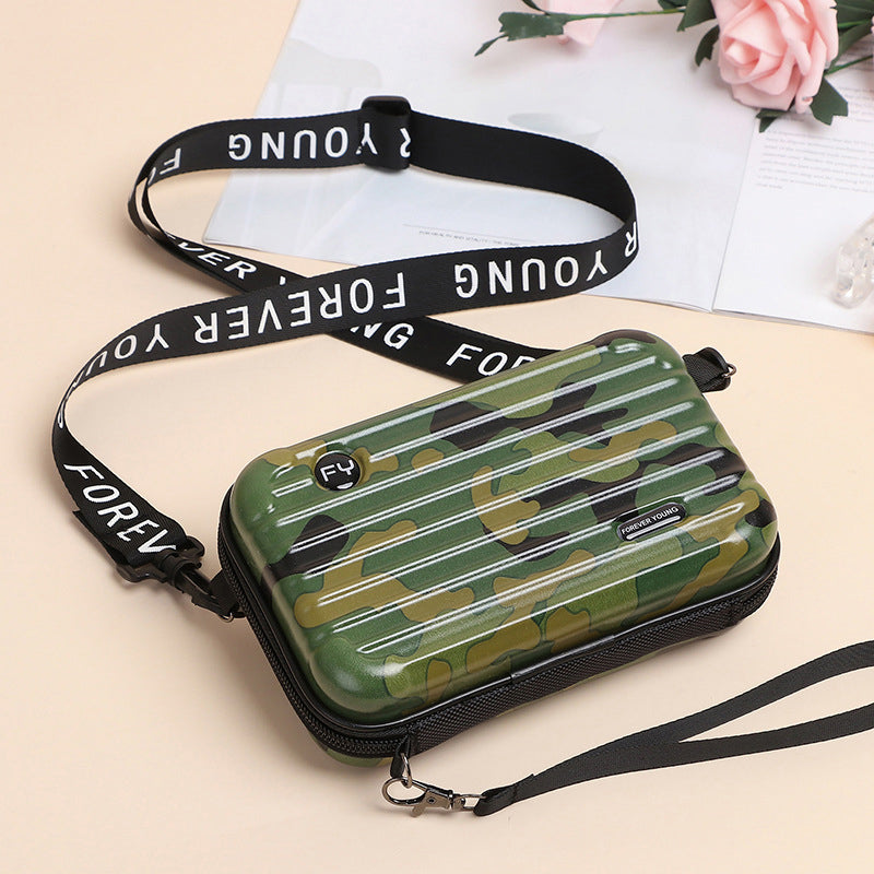 Jacqueline - Hard Shell Mini Case Bag — Army Green