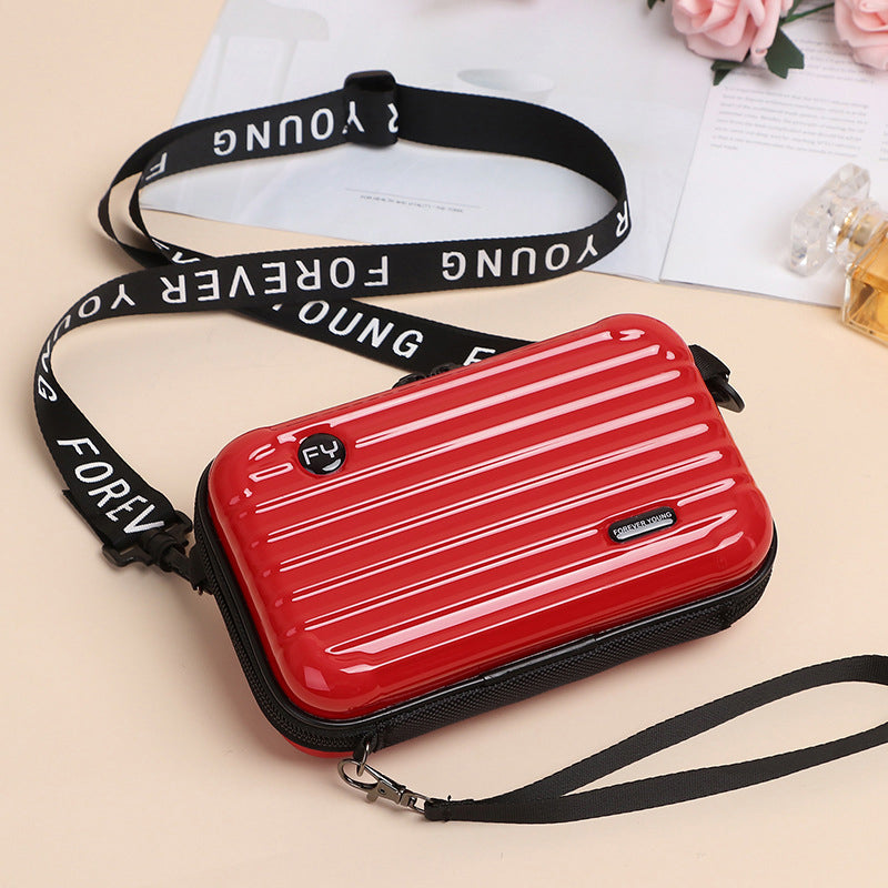 Jacqueline - Hard Shell Mini Case Bag — Red