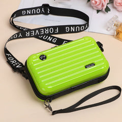 Jacqueline - Hard Shell Mini Case Bag — Green