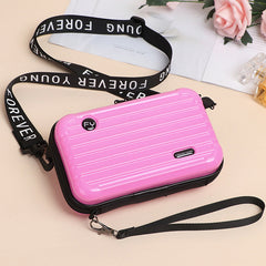 Jacqueline - Hard Shell Mini Case Bag — Pink