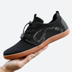 Mitchell - Knit Mesh Sport Trainers — Black