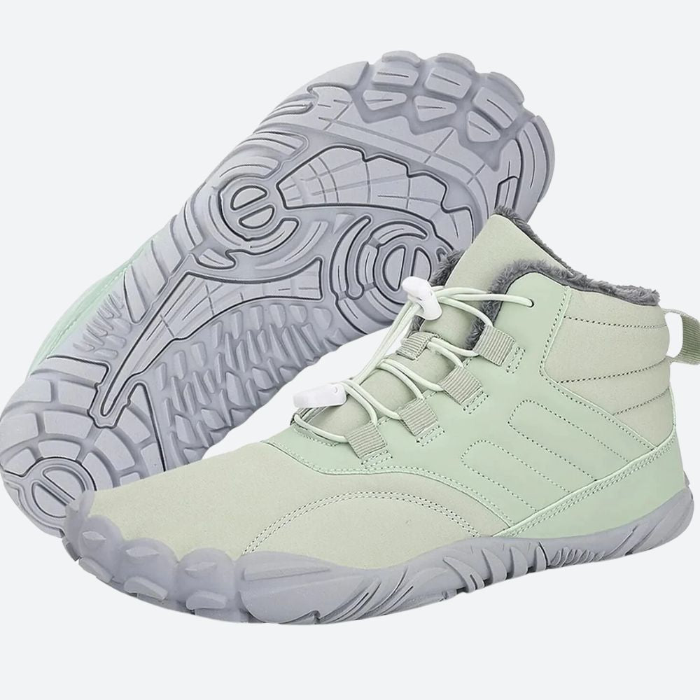 Raymond - Barefoot Winter Boots — Light green