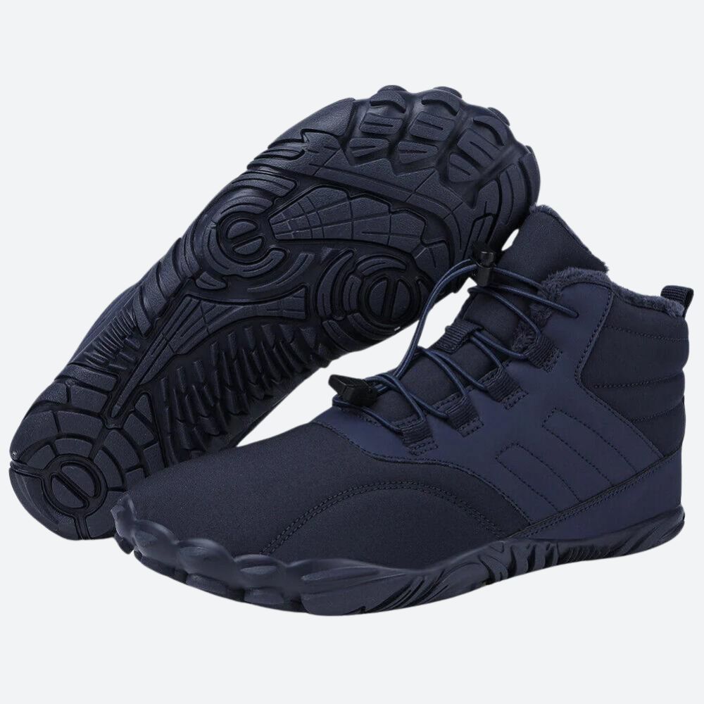 Raymond - Barefoot Winter Boots — Navy blue