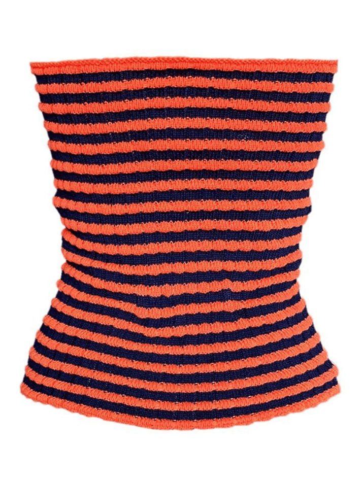 Clarissa - Striped Bandeau Top