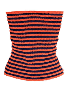 Clarissa - Striped Bandeau Top