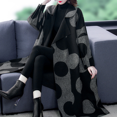 Chelsea - Polka Dot Longline Coat