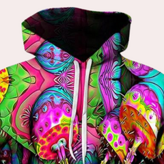 Roland - Psychedelic Print Hoodie