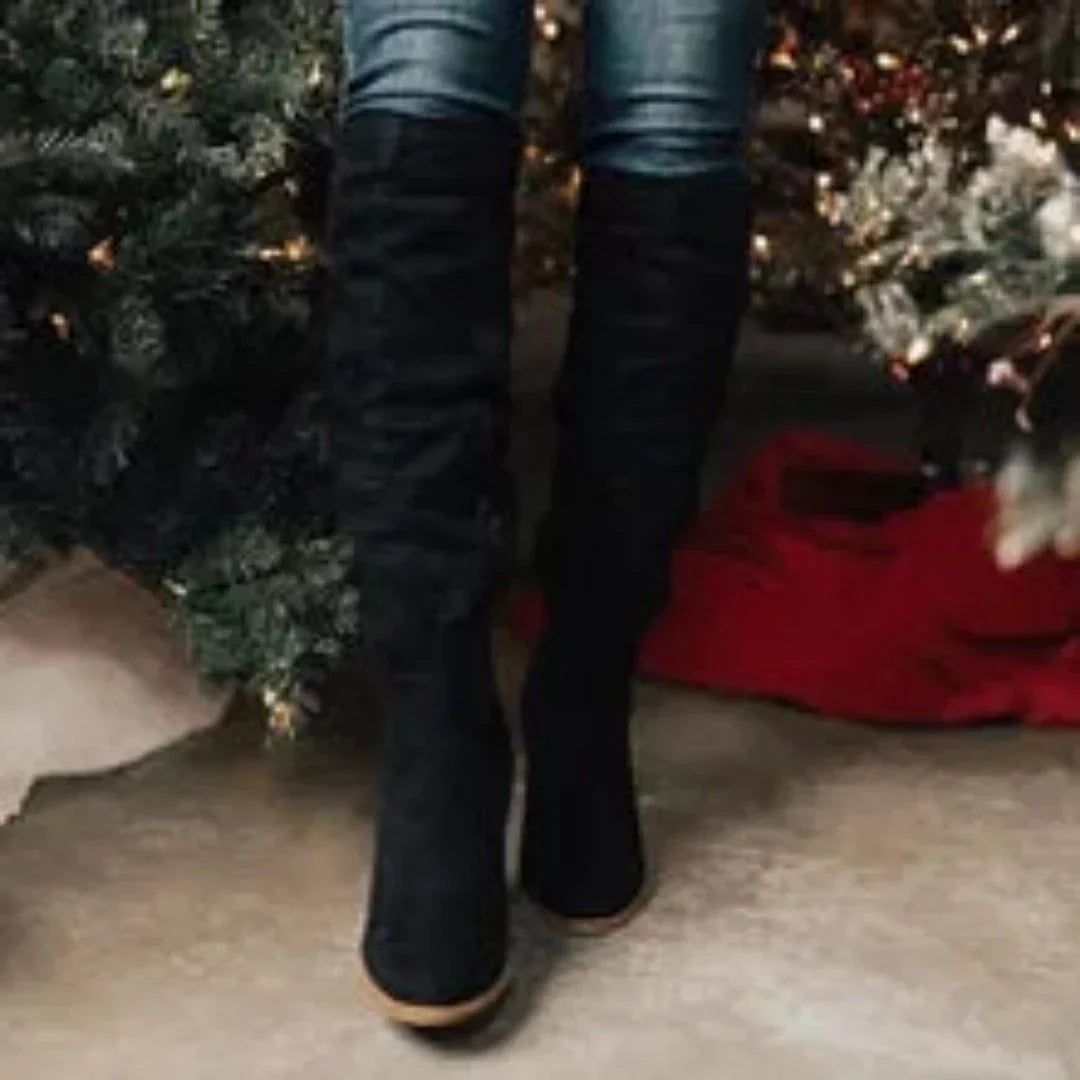 Wilhelmina - Slouch Knee High Boots